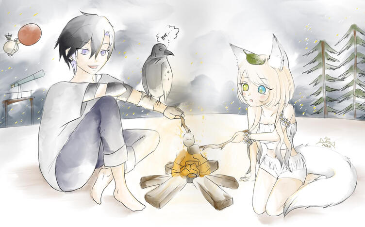 Toasting Marshmallows